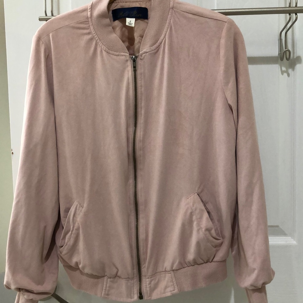 Blue Rain bomber jacket